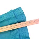 Willi Smith Willi Smith 100% Irish Linen Layered Ruffle Hem Skirt Womens 8 Green Feminine Photo 9