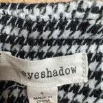 Eyeshadow  Houndstooth‎ Double Slit Mini Skirt Woman's Size 1 Photo 1