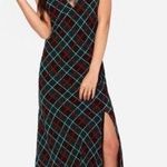 Lovers + Friends Plaid Maxi Dress Photo 0