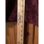 Pendleton  Burgandy Sherpa pull over pleaid wool accents L Photo 7