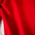 Bill Blass Vintage  Bright Red Long Sleeve Dress Sz 10 Photo 8