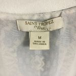 Saint Tropez West  Polyester Sleeveless Flowy Colorful Print Women's Size M Photo 5