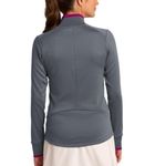 Nike New  Dri Fit half zip coverup Jacket Top Gray Womens Size‎ S Photo 1