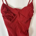 Stop Staring Retro Wiggle Dress Large Red Thin Strap Pinup Rockabilly 50s 60s Photo 4