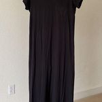 ATM made in Peru super cute jersey pocket shirt dress Black Size XS Photo 1