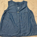 J.Jill Denim top in size XL Blue Photo 0