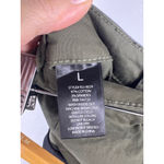 American Bazi  Cargo Jogger Pants Women’s Large Olive Green Black Utility Street Photo 3