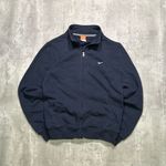 Nike Vintage  Navy Zip Up Sweatshirt Photo 0
