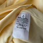 Reformation  Dress Maddison Butter Yellow Silk‎ Satin Halter Midi Dress Size 4 Photo 8