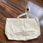 Sézane Sezane Composantes Velvet Corduroy Tote Bag Cream Unlined Octobre Photo 4