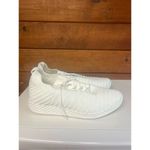 Urban Sport by J/Slides Womens White Ribbed Knit Sneaker Sz 9.5 Photo 1