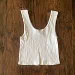 Color Trend Fashion Cropped Top White Size M Photo 5