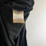 DNA Couture Black Velvet Strapless Midi Dress Size Large Stretch Photo 1