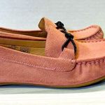 Lands' End Womens Driving Moccasin Pink Suede Slip On Size 8 #470963 Photo 0