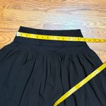 Halara  Women’s Small Black Lined Slit Maxi Skirt Basic Summer Athleisure Skort Photo 2