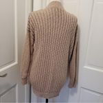 SO Cozy Tan Knit Cardigan Sweater Photo 1