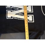 Forever 21  W Academic Crewneck Sweater Size Small Black White Neutral Photo 7