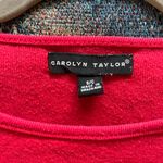 Carolyn Taylor Red Fitted Short Sleeve T-Shirt Freedom Heart Graphic Top SZ M Photo 12