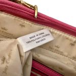 Juicy Couture  Flamingo Pink Floral Crest Shoulder/Tote Bag Photo 8
