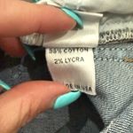 Lovers + Friends Distressed Mason Naples Raw Hem Blue Hi Rise Skinny Jeans 25 Photo 7