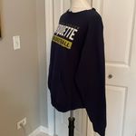 Super Cool Cut Navy Blue Marquette University Basketball Sweatshirt Size L Photo 5