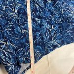 Torrid Challis Tie Straps Romper Dark Blue Floral Smocked Waist Pockets 3 / 22 Photo 11