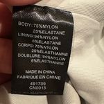 House Of Harlow 1960 Silver Metallic Bodysuit Thong Mock Neck Top M Size M Photo 4