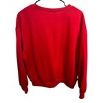 SheIn Red Heart Graphic Long Sleeve Crewneck Sweatshirt Photo 2