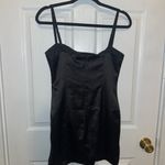 LIONESS NWT  Muse Licorice Black Women's Mini Dress Photo 3