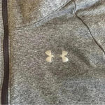 Under Armour  Gray Long Sleeve Stretch Heatgear Full Zip Mock Neck Jacket Small Photo 9