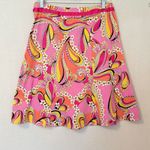 Vintage Bamboo Traders Floral Paisley Print Skirt Sz‎ 8 Cottagecore Hippie Retro Pink Photo 1