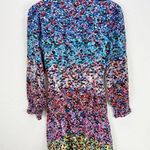 SALONI Eve Mini Dress Multicolor Floral Long Sleeve Size US 0 Photo 5