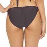 PilyQ  Colorblock Ruched Bikini Bottom M Photo 1