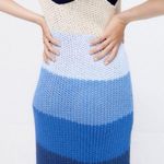 ZARA NWT  stripe sweater midi dress Photo 3