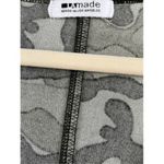 LA Made Camo Print V-Neck Top Casual Everyday Relaxed Fit Green Size M Photo 1