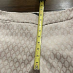 White House | Black Market Cream Gold Stretch Ankle Pants Size 2 Long Photo 3
