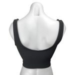 ZARA  Black Ribbed Knit Sleeveless Sweetheart Neck Pullover Crop Tank Top Size S Photo 1