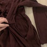 American Eagle AE Dark Red Long Sleeve Top! Size Large Photo 5