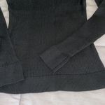 DKNY Black Cut Out Turtleneck Sweater Photo 2