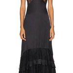 Cami NYC silk Seville Dress in Black Black Lace Evening Dress NEW Photo 0
