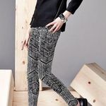 J Brand Kaleidoscope-Print Skinny Jeans Photo 0