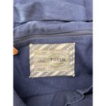 Fossil  Womens Floral Canvas Leather Vintage Crossbody Messenger Bag SKU 6572 Photo 5