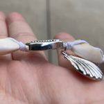 Silver and White Cowrie Shell Natural Bracelet beach vacation tropical new Photo 2