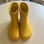 Crocs SOLD Unisex-Adult Classic Boot Rain, Sunflower, size women’s 10, NWOT Photo 1