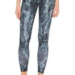 Athleta ALO YOGA PYTHON SNAKESKIN AIRBRUSH GRAY BLUE LEGGING PANTS S Photo 0