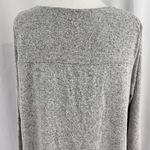 Kim And Cami New  Square Neck Babydoll Soft Knit Sweater Heather Grey Photo 8