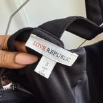 Love Republic sz S Black Strappy Mini‎ Dress Photo 3