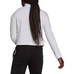 Adidas White Quarter Zip Sweatshirt Photo 3