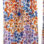 Farm Rio Anthropologie Vibrance Maxi Skirt Multicolor Pastel Leopard Boho Tassel Photo 0