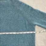 Ann Mashburn  100% Cashmere Sweater Heathered Blue Size Small Photo 5